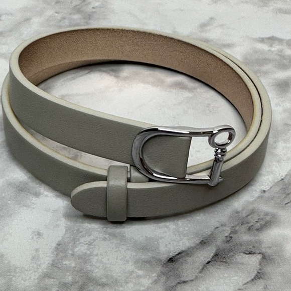 KEEP Collective Double Leather Band Cool Grey-retired - Picture 2 of 2